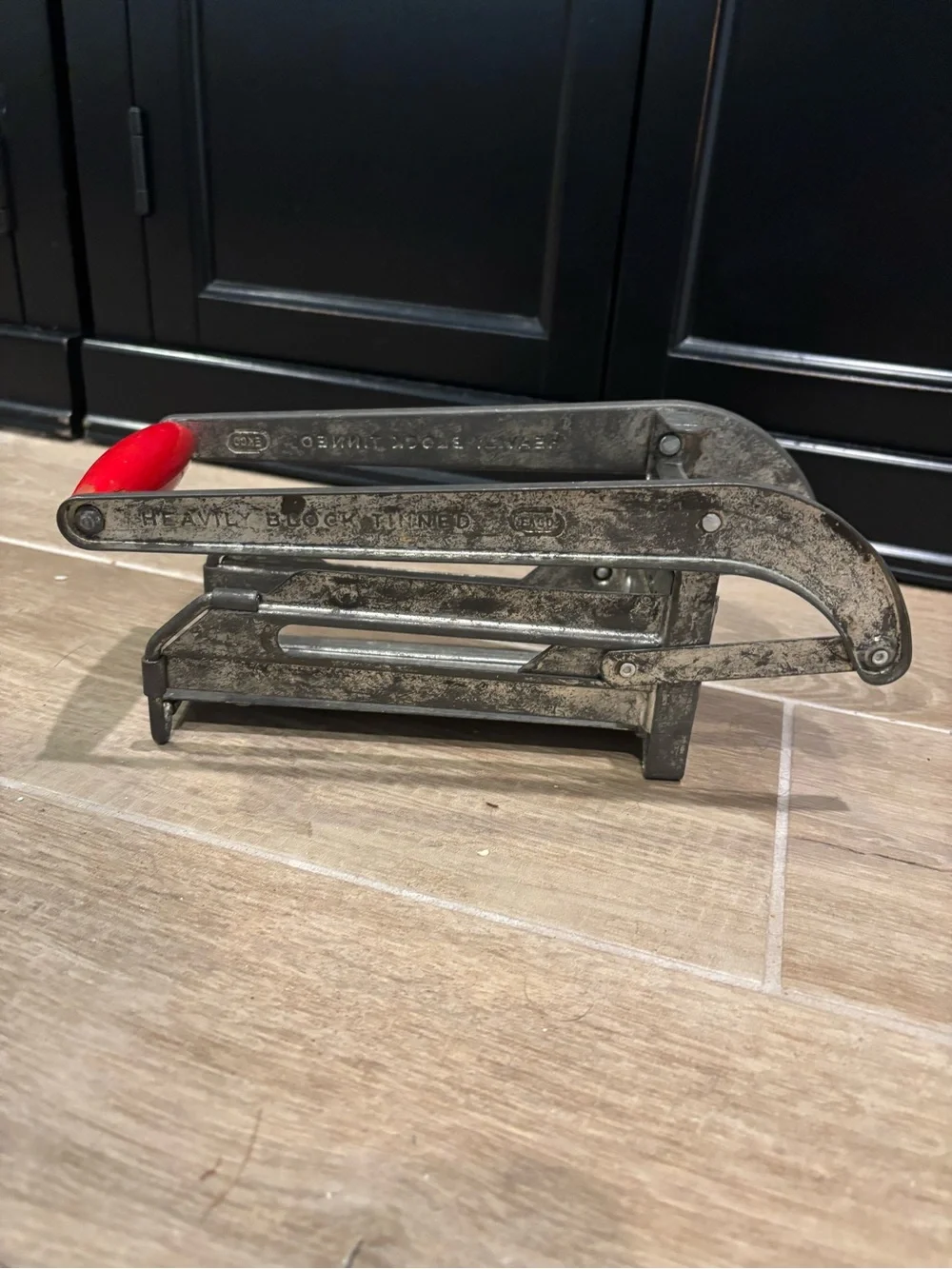 Vintage Heavy Duty French Fry Cutter Potato Slicer Kitchen Tool Ecko Farmhouse